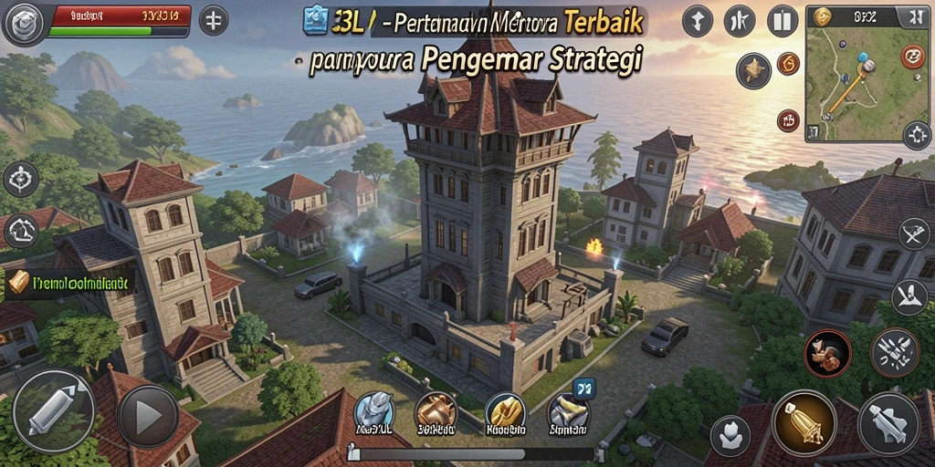 Tampilan gameplay 33L yang menegangkan dalam Tower Defense.