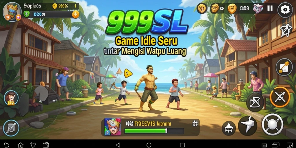 Tampilan gameplay seru 99SL dengan elemen Idle yang menarik.