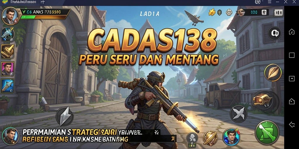 Tampilan screenshot menunjukkan pesona gameplay strategi dalam CADAS138.