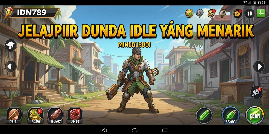Screenshot IDN789 menampilkan aksi gameplay Idle yang mengasyikkan.