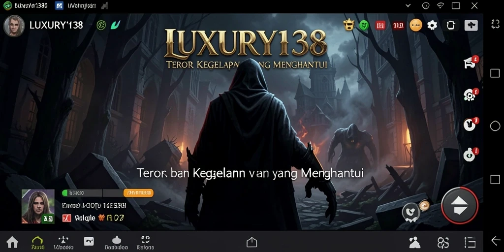 Gameplay LUXURY138 yang menegangkan di dunia kegelapan.