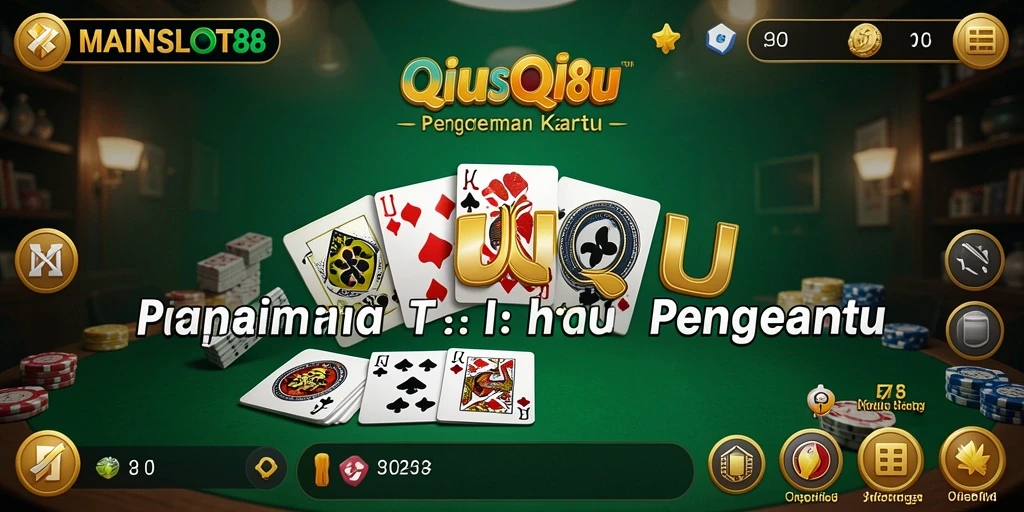 Tampilan gameplay QiuQiu yang seru dan menarik.