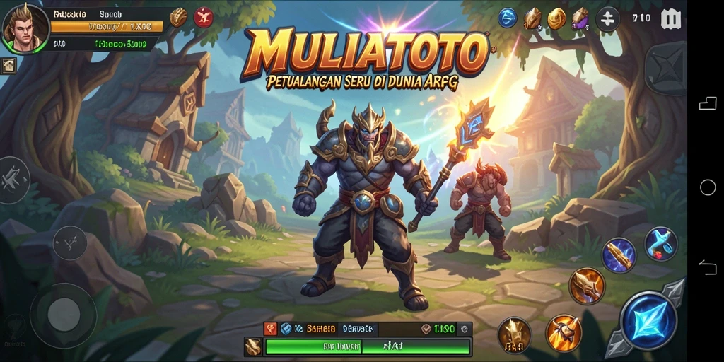 Tampilan menarik dari gameplay MULIATOTO yang mendebarkan.