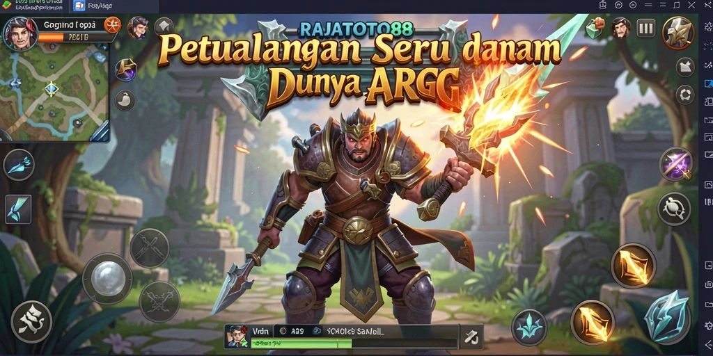 Tampilan gameplay menarik dari RAJATOTO88 yang mendebarkan.
