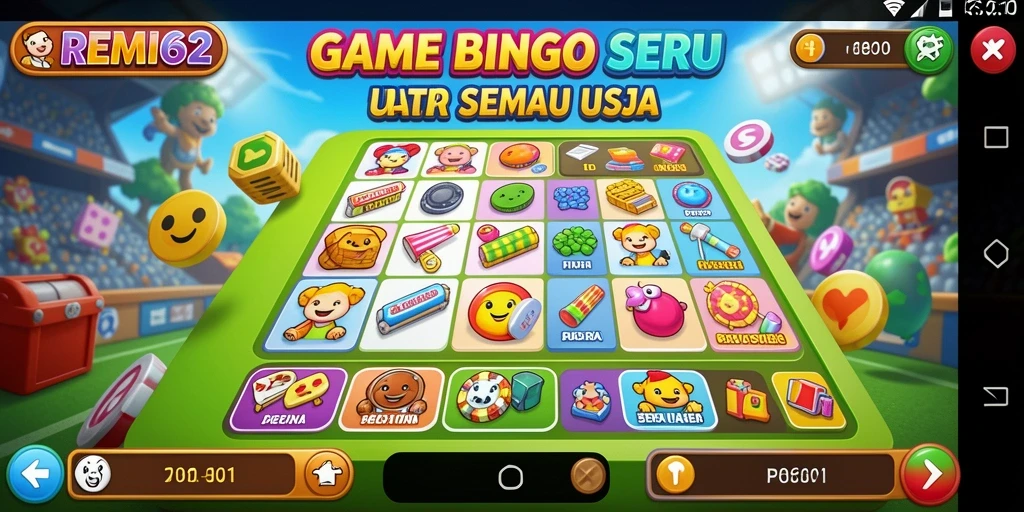 Tampilan gameplay seru dan interaktif dari REMI62.
